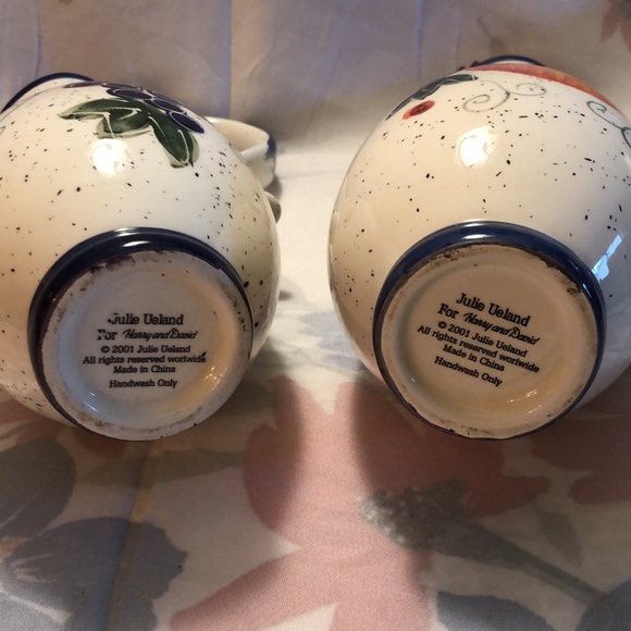 NWOT Julie Ueland f/Harry&David 2001 Decanters/Cruets w/Original Stoppers 10.5x5 - Picture 5 of 7